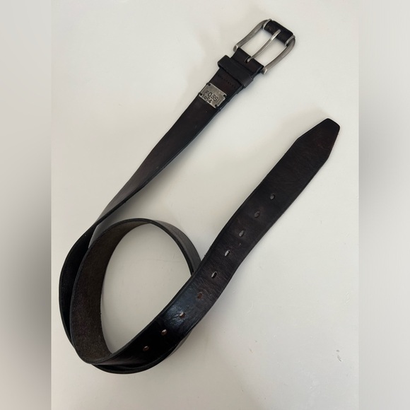 Fossil‎ Brown Leather Belt Men's Size 40 - Picture 9 of 10